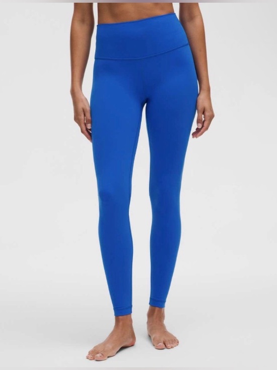 lululemon athletica Pants - Lululemon Align High-Rise Cerulean Blue Nulu Yoga Leggings Size 14